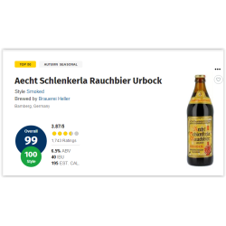 Aecht Schlenkerla Rauchbier Urbock